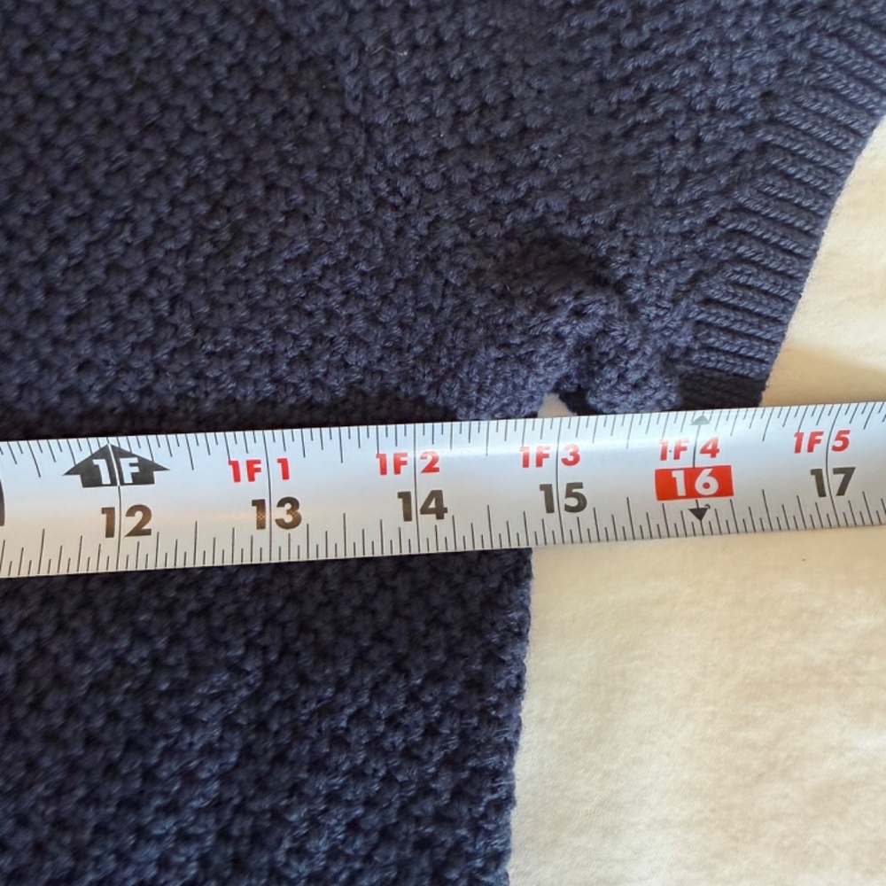 Crewcuts Kids’ Short-Sleeve Seed-Stitch Sweater-Polo | Navy | Size S (6–7) - Picture 5 of 5